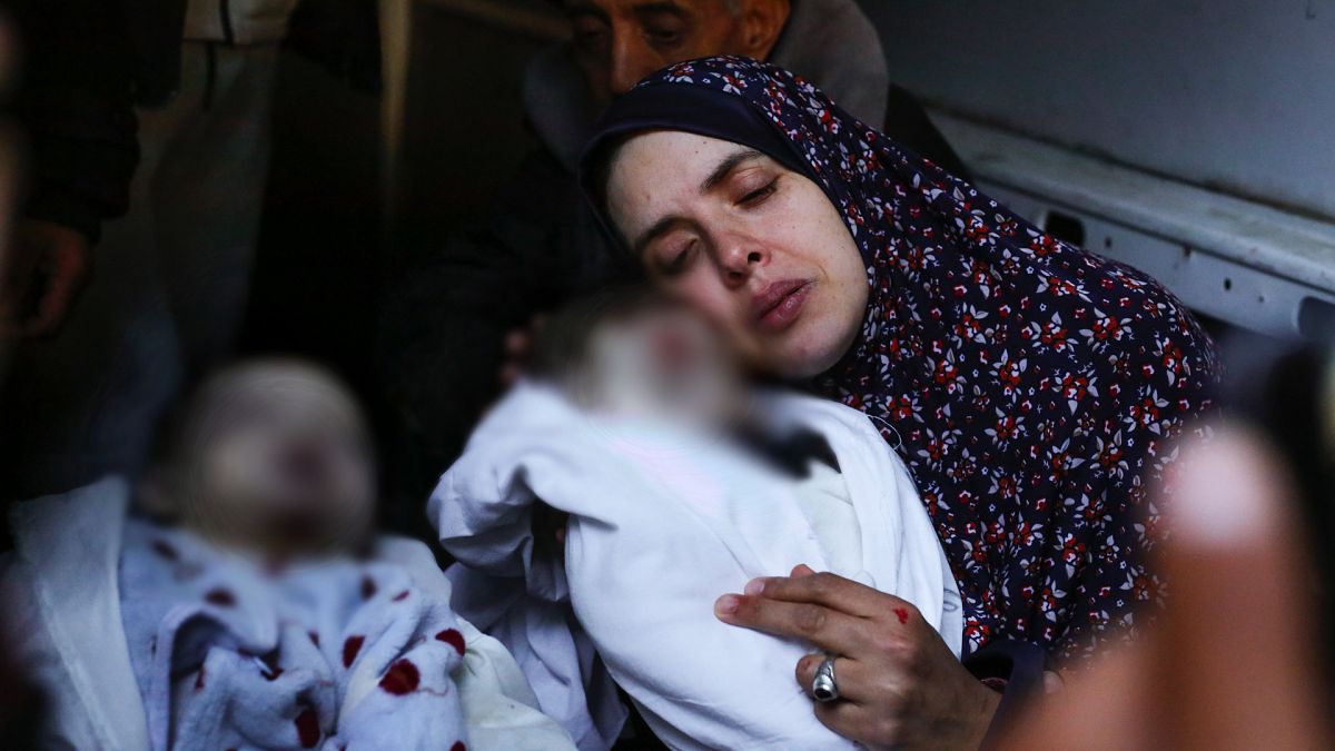 Rania Abu Anza ikizlerini İsrail saldırısında kaybetti