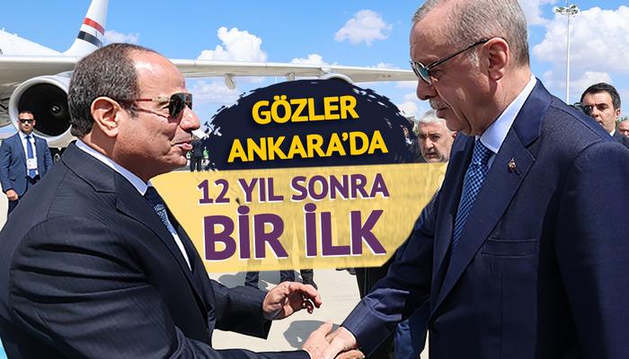 En son haberler | Ankara'ya tarihi ziyaret: Mısır Cumhurbaşkanı Sisi Türkiye'de! Cumhurbaşkanı Erdoğan havalimanında karşılandı
