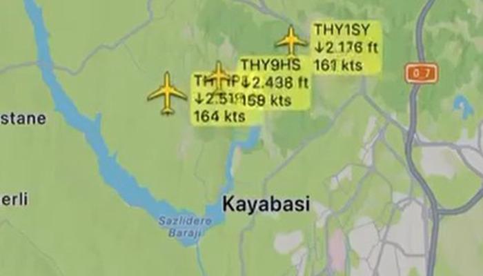 İstanbul Havalimanı’na aynı anda iniş yaptılar! Avrupa'da bir ilk