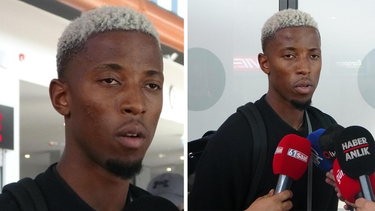 Trabzonspor'un yeni transferi Simon Banza şehre geldi!