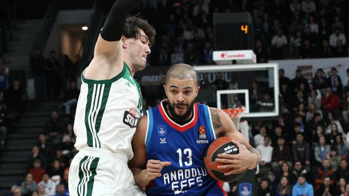 Son dakika spor haberleri | Anadolu Efes, Panathinaikos'u farklı yendi