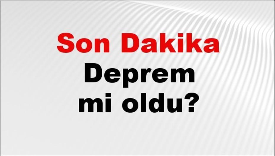 20 Ağustos 2026 Gününün Son Deprem Gelişmeleri ve Detayları