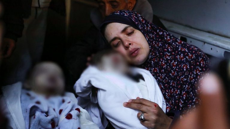 Rania Abu Anza ikizlerini İsrail saldırısında kaybetti