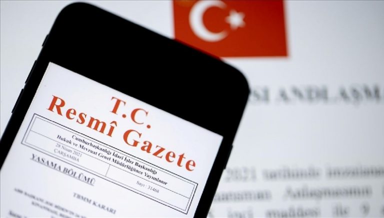 Resmi Gazete’de bugün (13 Haziran 2025 Resmi Gazete kararları) – Son Dakika Türkiye Haberleri