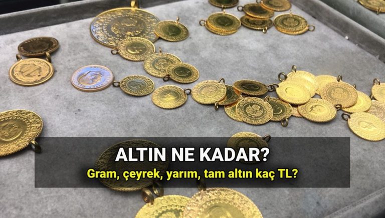 Hafta sonu altın fiyatları 13 Temmuz: Gram altın kaç TL oldu? Altın fiyatında son durum – Son Dakika Ekonomi Haberleri