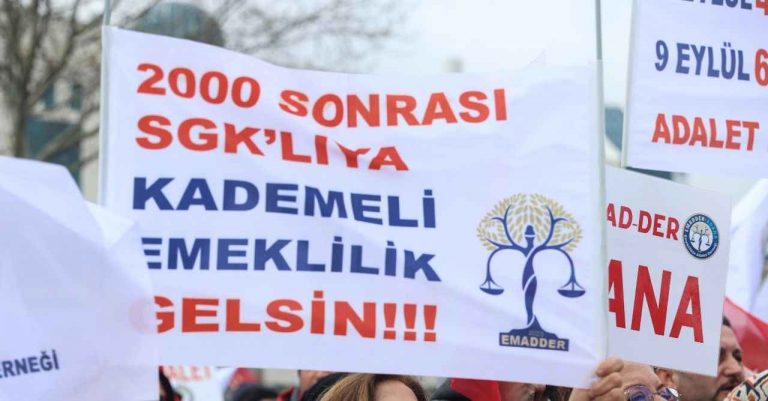 Son dakika: 2000 sonrası işe girenlerin emeklilik hesaplama tablosu