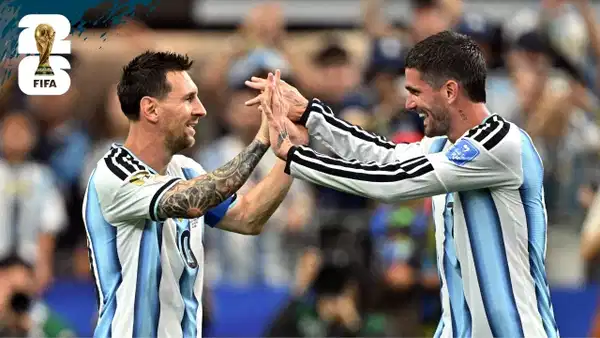 Rodrigo De Paul: ‘Messi bu Dünya Kupası’nda keyif alarak oynuyor’