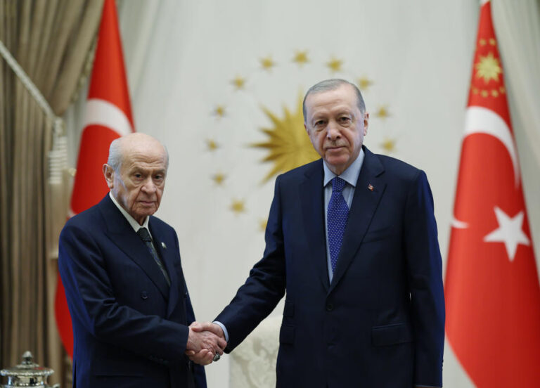 Cumhurbaşkanı Erdoğan, Devlet Bahçeli ile görüştü